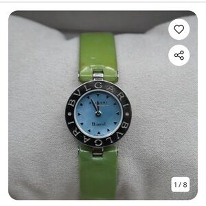 Stunning Women BVLGARI B Zero1, Ref ,BZ22S Diamond Mother of Pearl Dial